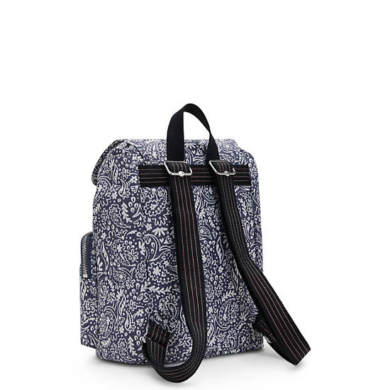 Kipling Anto Woodstock Rugzak Wit Blauw | België 1676SG